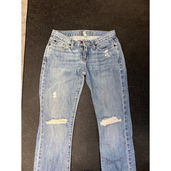 Abercrombie & Fitch Faded Blue Boot Cut Jeans - Picture 2 of 6